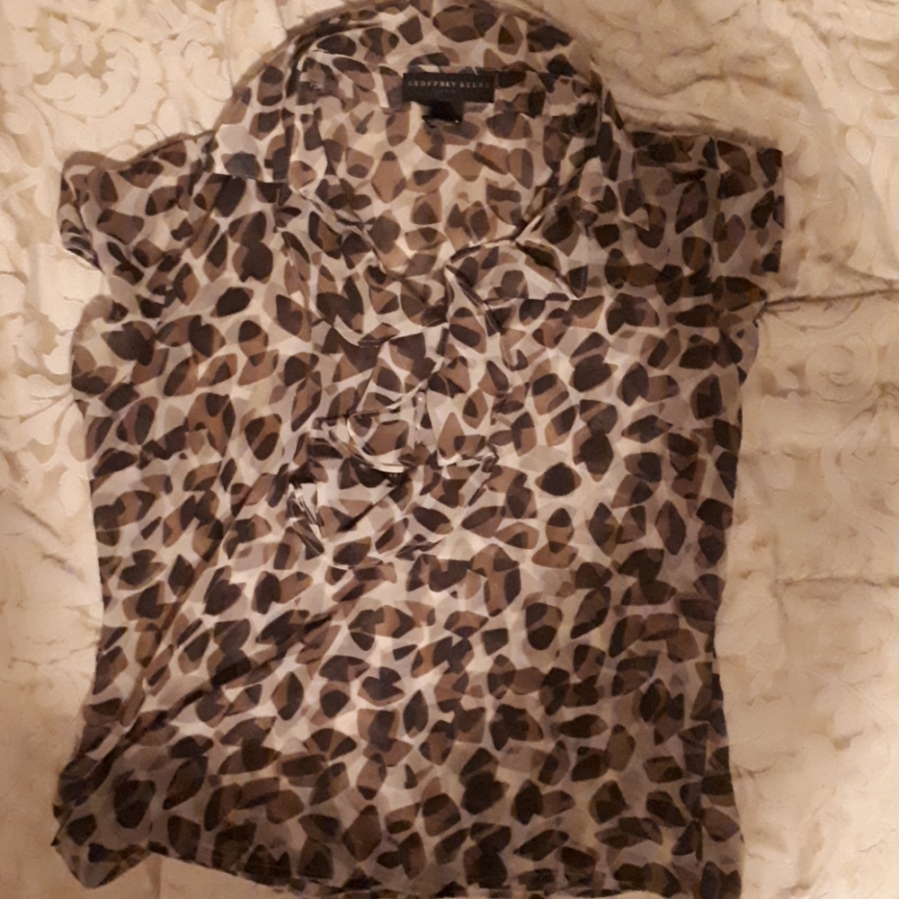 Brown blouse